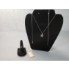 Image 1 : Lot of Assorted Sterling Silver Jewelry: Total Weight: 18.5g - See Description for Details