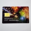 Image 1 : America's 250th Anniversary Commemorative Gold Card - 1/1000 oz .999 Gold  