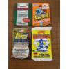 Image 1 : 4 Assorted MLB Baseball Wax Packs Cards - Brand New 