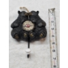 Image 3 : NEW IN BOX Adorable Whimsical Black Bear Couple Kissing Wall Hook By Ebros