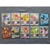 Image 1 : Ten Assorted Holo Rare Japanese Pokemon Trading Cards Including Leafeon, Entei & More - NM Condition