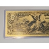 Image 3 : United States $5.00 Silver Certificate Gold Foil .99999999 - 24K Note In Protective Holder 