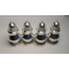 Image 1 : Vintage Silverplated 4 Pc Oneida Ltd Salt And Pepper Shakers  - Total Weight: 0.8830 lb