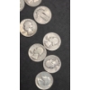 Image 2 : Assorted Years/Mint Marks Washington & Standing Liberty 90% Silver Quarters - Face Value: $3.00