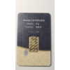 Image 3 : IGR 5g 999.9% Fine Gold Bar In Sealed Protective Tamper-Evident Assay Card