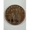 Image 1 : Standing Liberty .999 Fine Copper Troy Ounce Coin - Mint Condition - Limited Edition