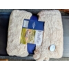Image 1 : New Soft Plush Cream Colored Throw Blanket 55'x70'
