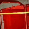 Image 4 : Nice Red Metal Wire Shopping Basket On Wheels ~ Perfect for the Market!
