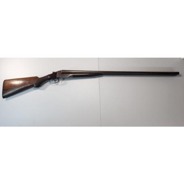 Vintage 1919 Ithaca Gun Co. Flues Double Barrel 12 GA Shotgun – Elaborate Floral Engraving