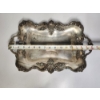 Image 6 : Gorgeous Sterling Silver Serving Tray with Engraved "B" Weighting 980g