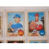 Image 2 : x10 Assorted 1968 Topps Baseball Trading Cards - Excellent Condition in Card Holders