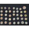 Image 2 : 	Unique Coin Collection Of Various Sizes And Face Values, 35 Coins - Mint Condition