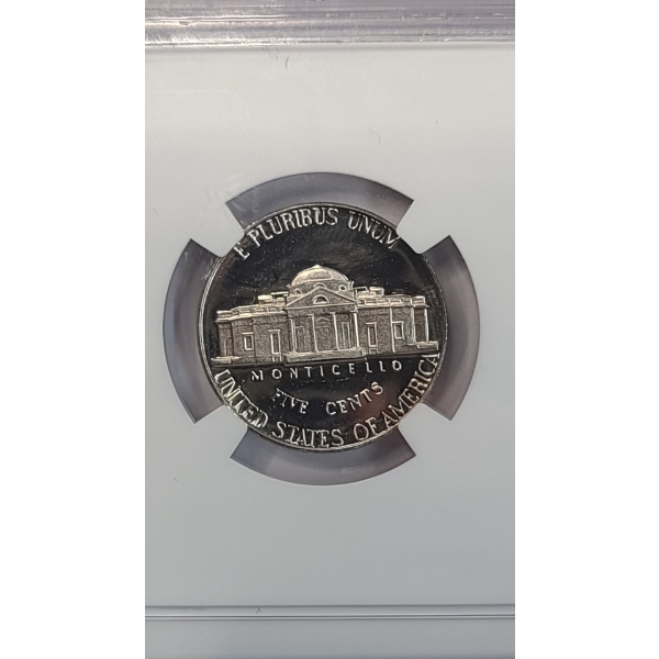 NGC 1976 GEM PROOF "Don't Tread On Me" Jefferson Nickel