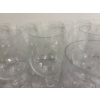 Image 3 : 14 Crystal Wine Goblets -  ~ 7 inches tall - Gorgeous Pattern