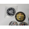 Image 2 : Lot of 7 Collectible Tokens: Apollo 11 Moon Landing, NRA, Civil War Anniversary