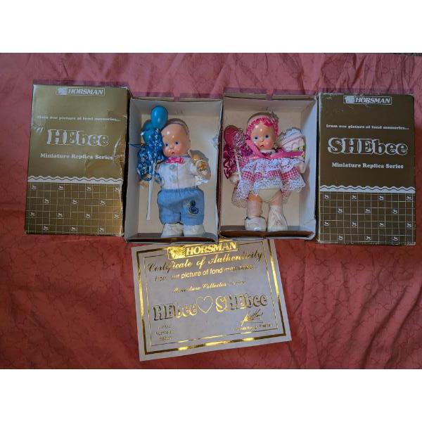 HeeBee & SheeBee Dolls Never Been Out Of The Boxes!