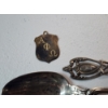 Image 2 : Two Vintage Sterling Silver Spoons & Fraternity Sheild Charm - Total Weight: 53.9g