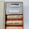 Image 2 : NEARLY FULL BOX & ROLLS - 10 Assorted U.S. Quarter Rolls - Approx. Face Value $100.00