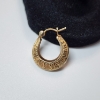 Image 2 : Vintage 10K Gold Jewelry: Solitaire Diamond Ring Size 9 and One Earring - Total Weight: 2.0g