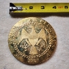 Image 2 : LARGE Commemorative Replica Medal of 1787 Brasher Gold Doubloon ~ Beautiful Coin!