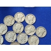 Image 6 : x50 Assorted Year Silver Mercury Dimes in Coin Tube - FV: $5.00