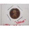 Image 3 : 1916 United States Wheat Cent With Off Center Obverse Side & Other Subsequent Errors! 