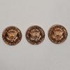 Image 2 : Three 2020 Presidential Election 1 Ounce .999 Fine Copper Commemorative Rounds