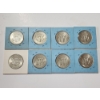 Image 4 : x8 Assorted Years 40% Silver Kennedy Half Dollars FV: $4.00
