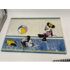 Image 3 : Vintage 1970's H.J Stotter Disney Mickey & Minnie Mouse Art Clear Vinyl 18" Beach Mat & Disney Store