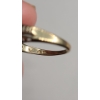 Image 7 : 10K Yellow Gold Ring With Diamonds & "Love Detailing" - Size 8 - Weight: 2.8g