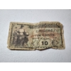 Image 1 : United States Series 481 10-Cent Note Military Certificate 