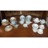 Image 1 : Vintage 3 Sets As Shown Porcelain - Mini Tea Cups / Saucers - See Pics 