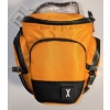 Image 5 : Set of 2 Orange Padded Camera Bags - Large Backpack 16x9.5x7 - Small Bag 9x5x8