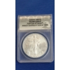 Image 1 : 2008 ANACS - MS70 First Day Issue 1 OZ Fine Silver American Eagle 