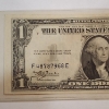 Image 2 : United States 1935 C $1 Blue Seal Silver Certificate 