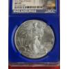 Image 2 : RARE 2020(P) American Silver Eagle Coin NGC MS 69 "Emergency Production, First Day of Issue" 1oz
