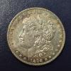 Image 1 : MS Grade RARE 1878 -  7/8 Tail Feather Strong Morgan Dollar - Nice Rim Toning - Excellent Obverse 