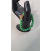 Image 2 : Jadeite Bracelet With Gold Embellishment 