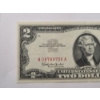 Image 2 : Crisp United States 1963 $2 Red Seal Bank Note With Granahan And Dilllon Signtaures
