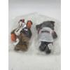 Image 2 : Cleveland Browns Dawg Pound 1999 Burger King Cool Beans C.B. & Trapper In Sealed Plastic