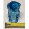 Image 8 : Adorable Degenhart Vintage Uranium Glass Dog Figurine -Lt Sapphire