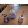 Image 1 : PICKUP IN CANTON -  Three Fenton Glass Collector Bells

 (All Items noting "Pickup In CANTON" will b
