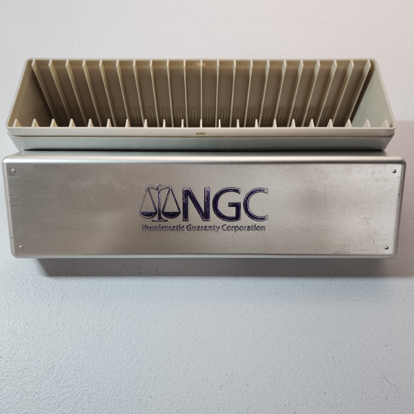 NGC Silver Coin Slab Holder - Holds 20 Standard NGC Slabs 