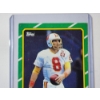 Image 2 : 1986 Topps Steve Young Rookie Card #374 - in Protective Card Sleeve