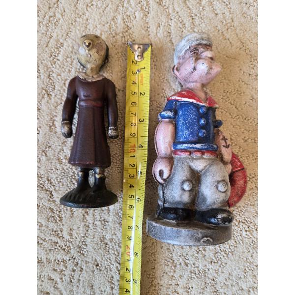 *Pick Up At Mantua Home-No Shipping Available* Collectable Rare Vintage Popeye And Olive Oyl Coin Ba