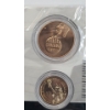 Image 4 : U.S Mint Presidential $1 Coin & First Spouse Bronze Medal Set 