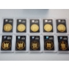 Image 7 : The Bradford Exchange Mint "The Complete NFL Gold Dollar Collection" - Set of 10 Coins
