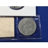 Image 7 : Lot of (4) 1972 Eisenhower Dollars - in Case & Plastic Sleeve w/ COA FV $4.00