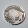Image 3 : SMI Indian Head Buffalo Silver Round - 1 Troy oz .999 Fine Silver - Mint Condition