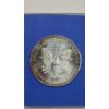 Image 5 : United States 1995 1 Troy Ounce .999 Fine Silver American Eagle In Small Display Case